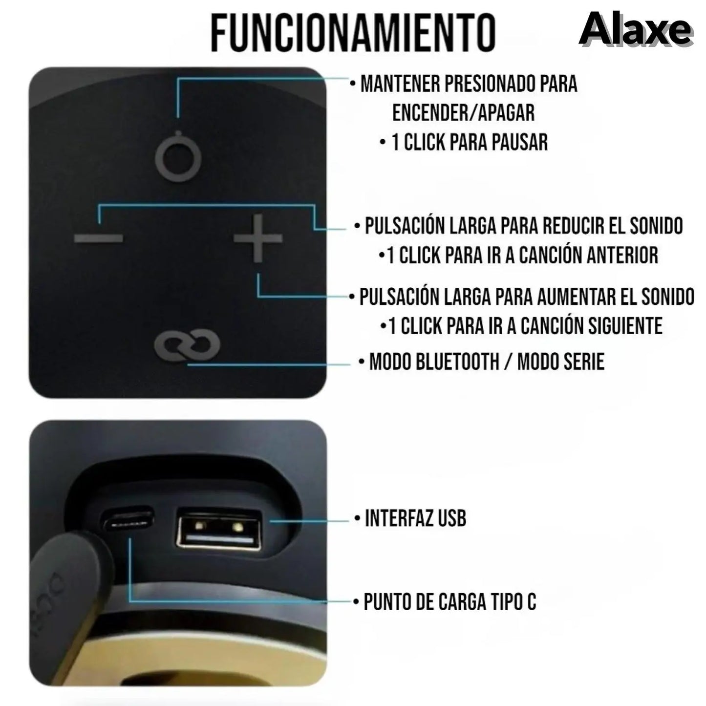 🔊Parlante Bluetooth Alaxe🔊