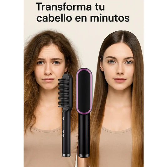 Suaviza – Cabello más liso, suave y manejable- Cepillo Alisador